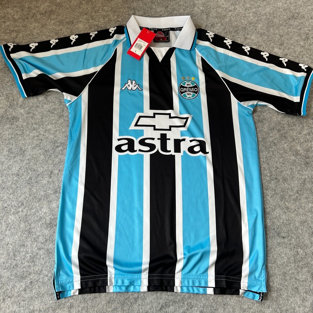 Kappa Gremio 2000 Retro Soccer Futbol Football Jersey Men's Large - NWT - Picture 3 of 13